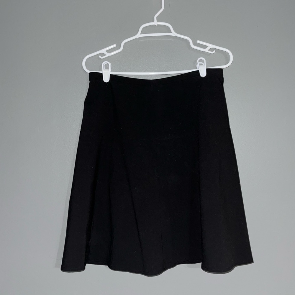 Calvin Klein Black Skater Skirt